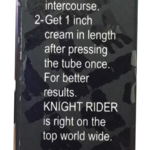 Knight Rider Herbal Delay Cream