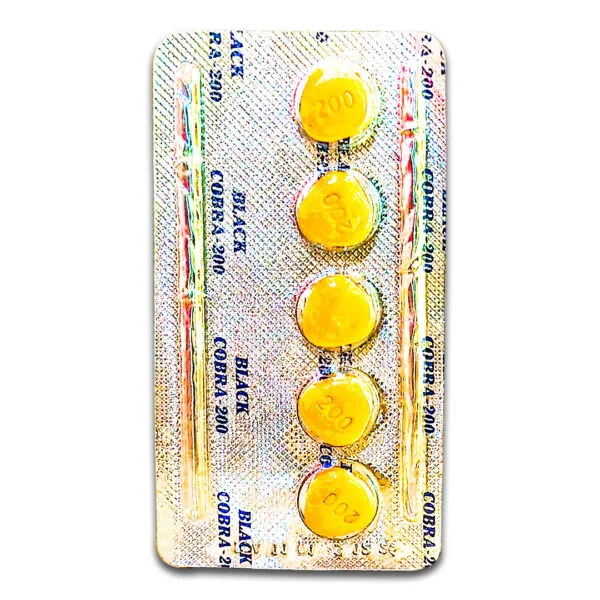 Black Cobra 200 Tablets