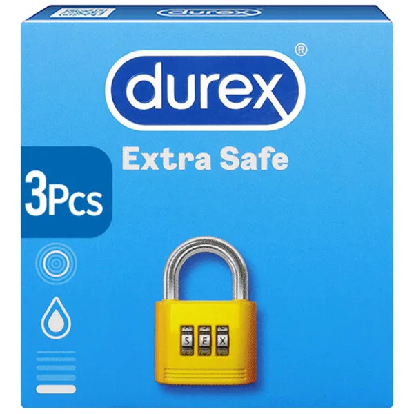 Durex Extra Safe Condoms 3s
