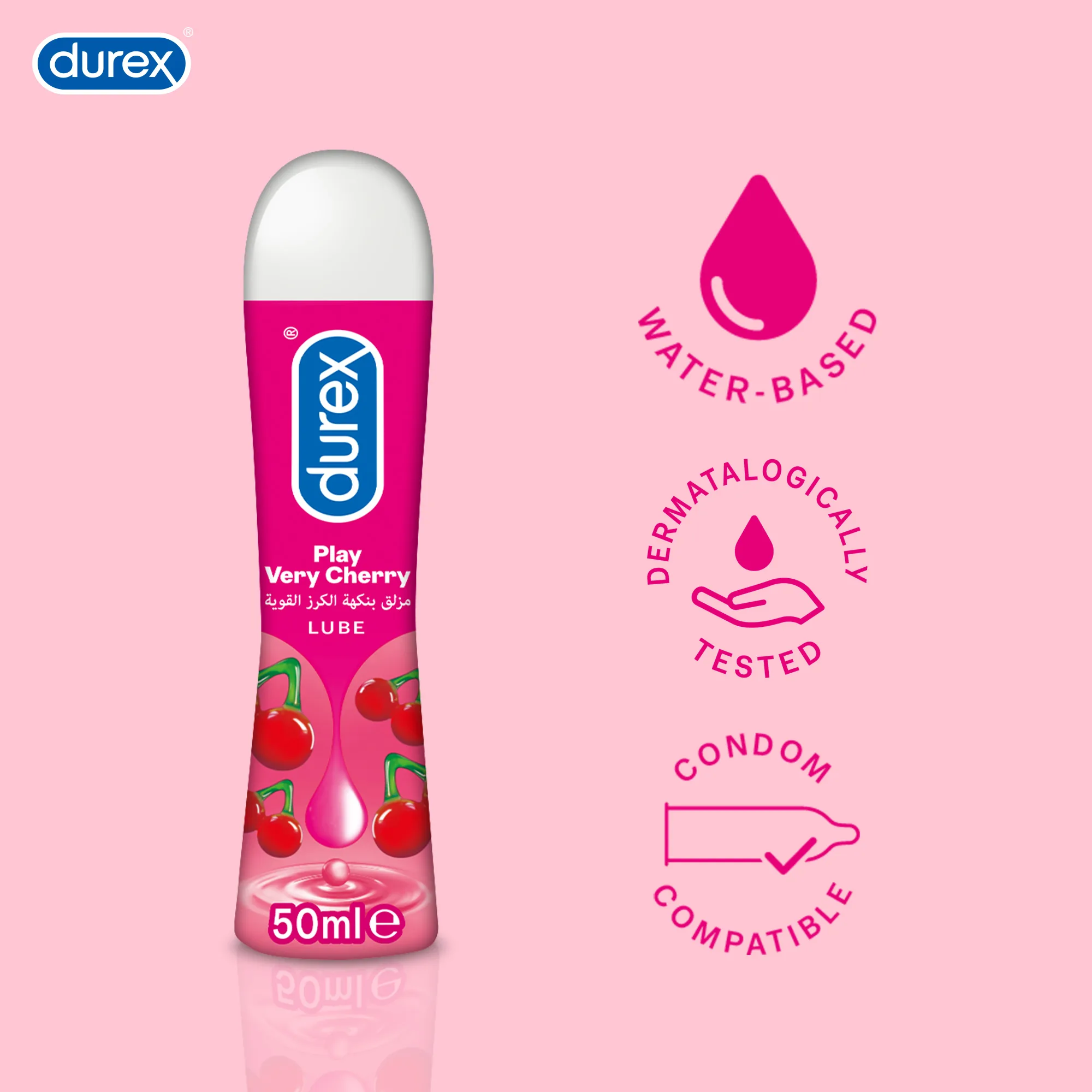 Durex Play Lube Very Cherry 50ml