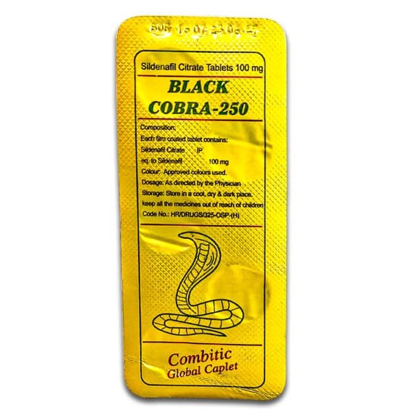 Black Cobra 250 Tablets