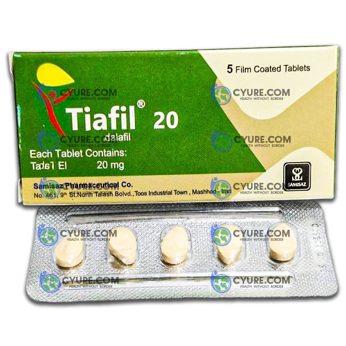 Tiafil 20 mg Tablets Made In Iran
