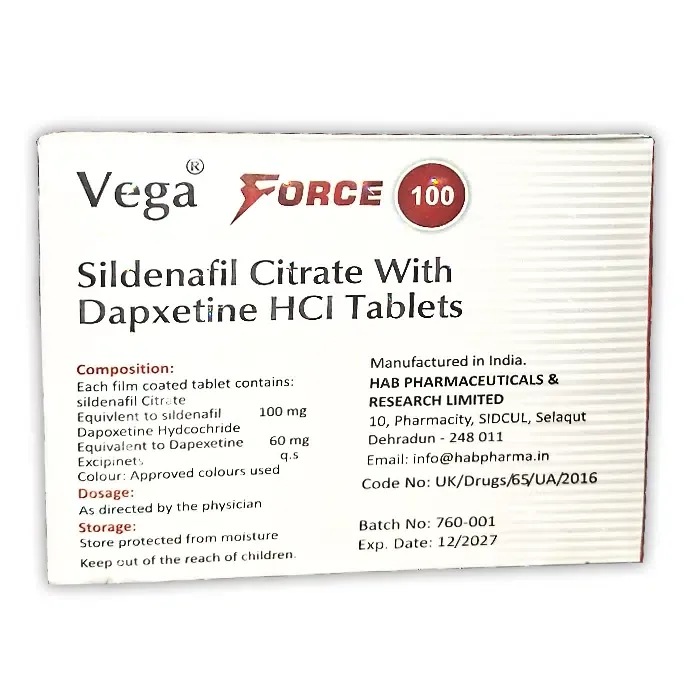 Vega Force 100 Tablets