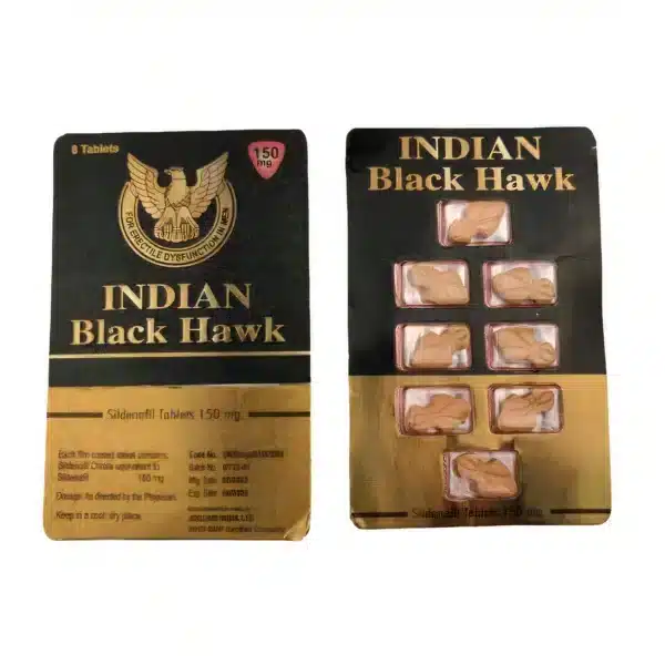 Indian Black Hawk 150mg – Ultimate Male Enhancement Tablets