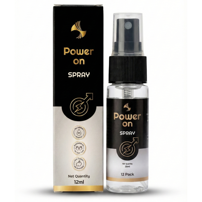 Original Power On Delay Spray Bottle - Best Timing Spray for Men in Pakistan.